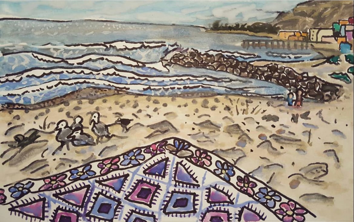 Image of Beach Vibes Print