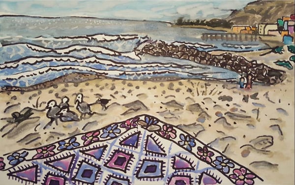 Image of Beach Vibes Print