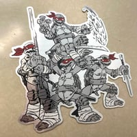 Image 2 of LOST YEARS COMIC/ KAIJU STICKER SET