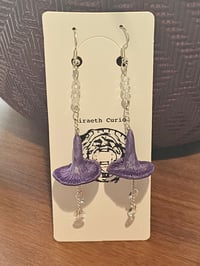 Image 3 of Amethyst Deciever Silver Earrings