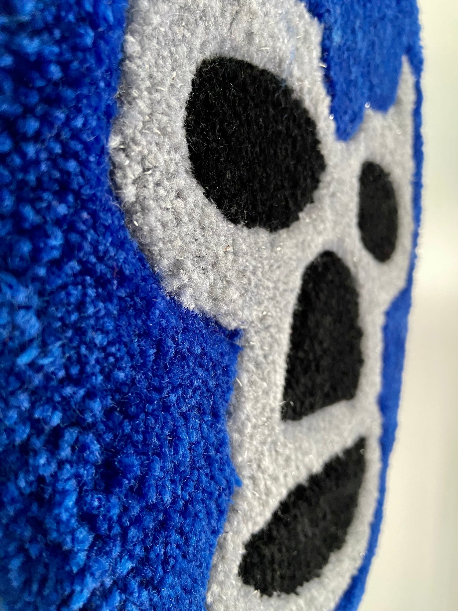 Image of Luchador Blue Demon Tufted Wall Hanging