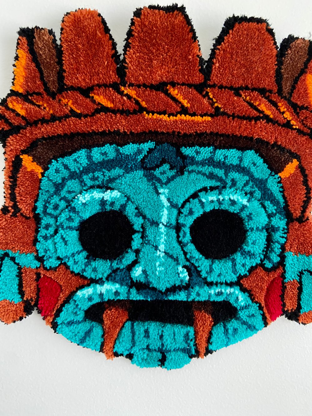 Image of Tlaloc Tufted Wall Hanging