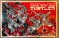 Image 2 of CEREBUS & TMNT PRINT