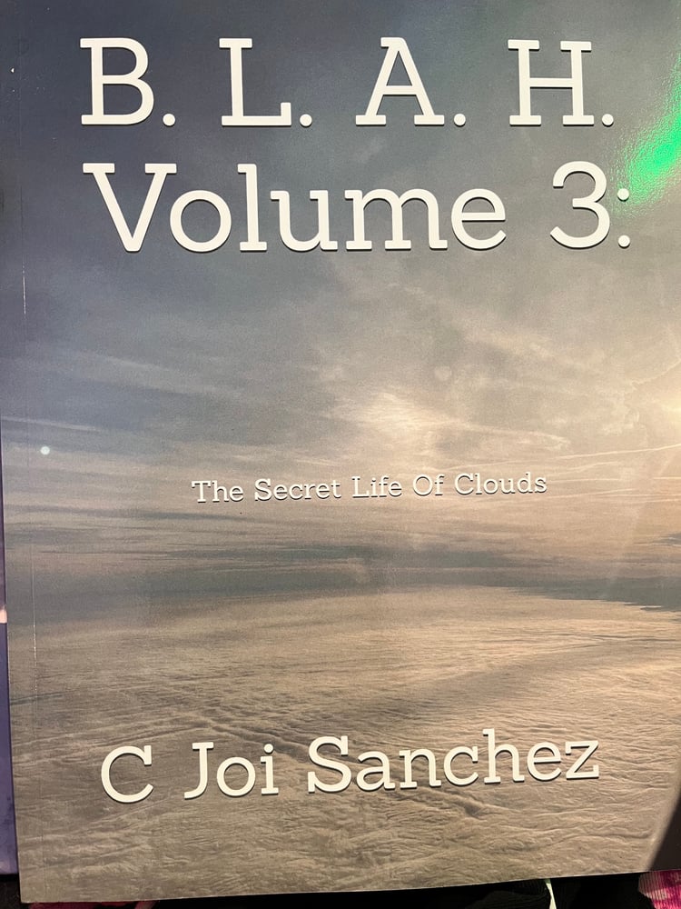 Image of B.L.A.H. Vol 3: The Secret Life Of Clouds [paperback copy]