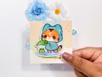 Image 1 of Nacho Rainy Day Magnetic Bookmark