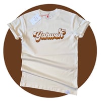 "Yahweh" Cream Mid-Weight T-shirt