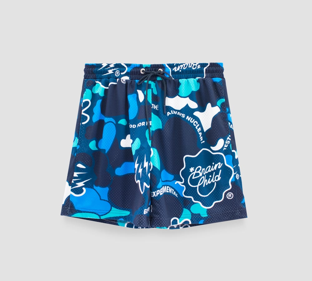 Image of NUCLEAR CAMO SHORT - BLUE®