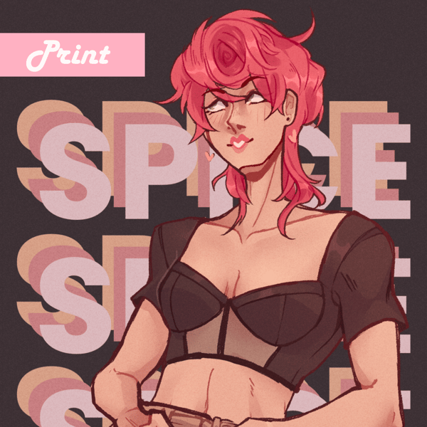 Image of SPICE SPICE SPICE Print
