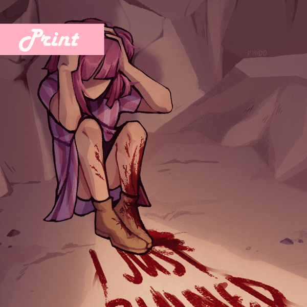 Image of Cherry Garcia Print