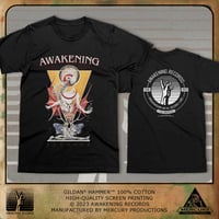 Image 1 of Awakening Records 5th Anniversary T-shirt [Black]