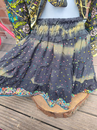 Image 4 of Jewelled Beach Black Skirt