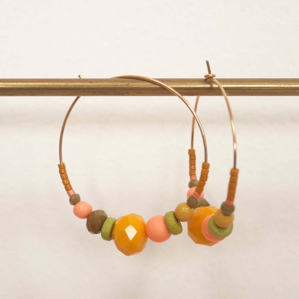 Image of Boucles Lola papaye