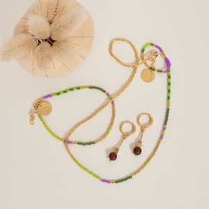 Image of Bracelet Mia prune