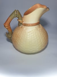 Image 2 of Royal Worcester Lizard Jug – Gilt Lizard