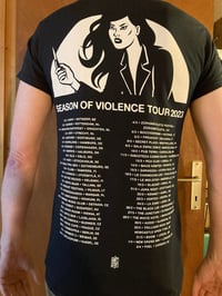 Image 2 of Wormrot "Tour 2023" T-Shirt