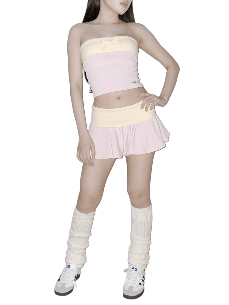 Strawberry & Cream Tube Top Image 3