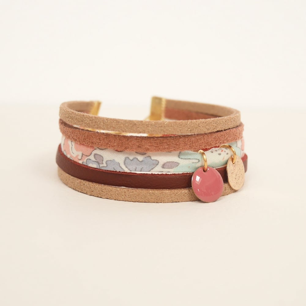 Image of Bracelet Rio framboise