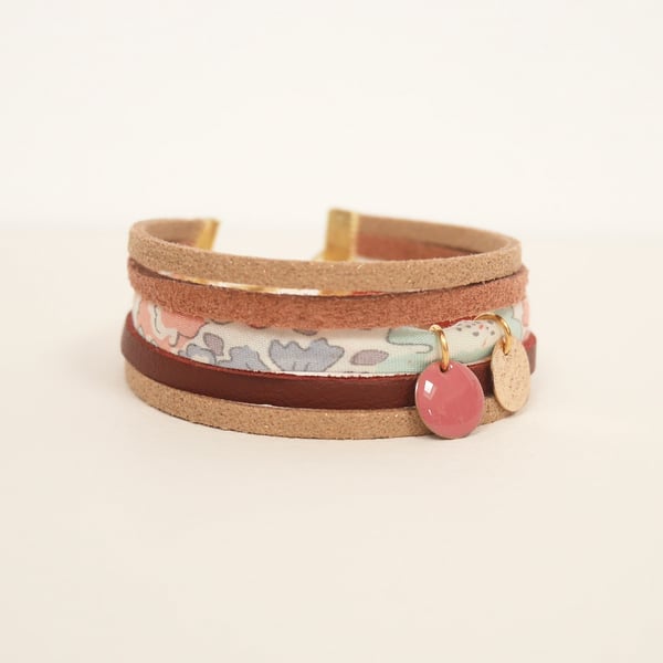 Image of Bracelet Rio framboise