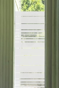 Image 1 of Milchglasfolie Streifen selbstklebend 