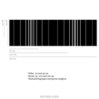 Image 3 of Milchglasfolie Streifen selbstklebend 