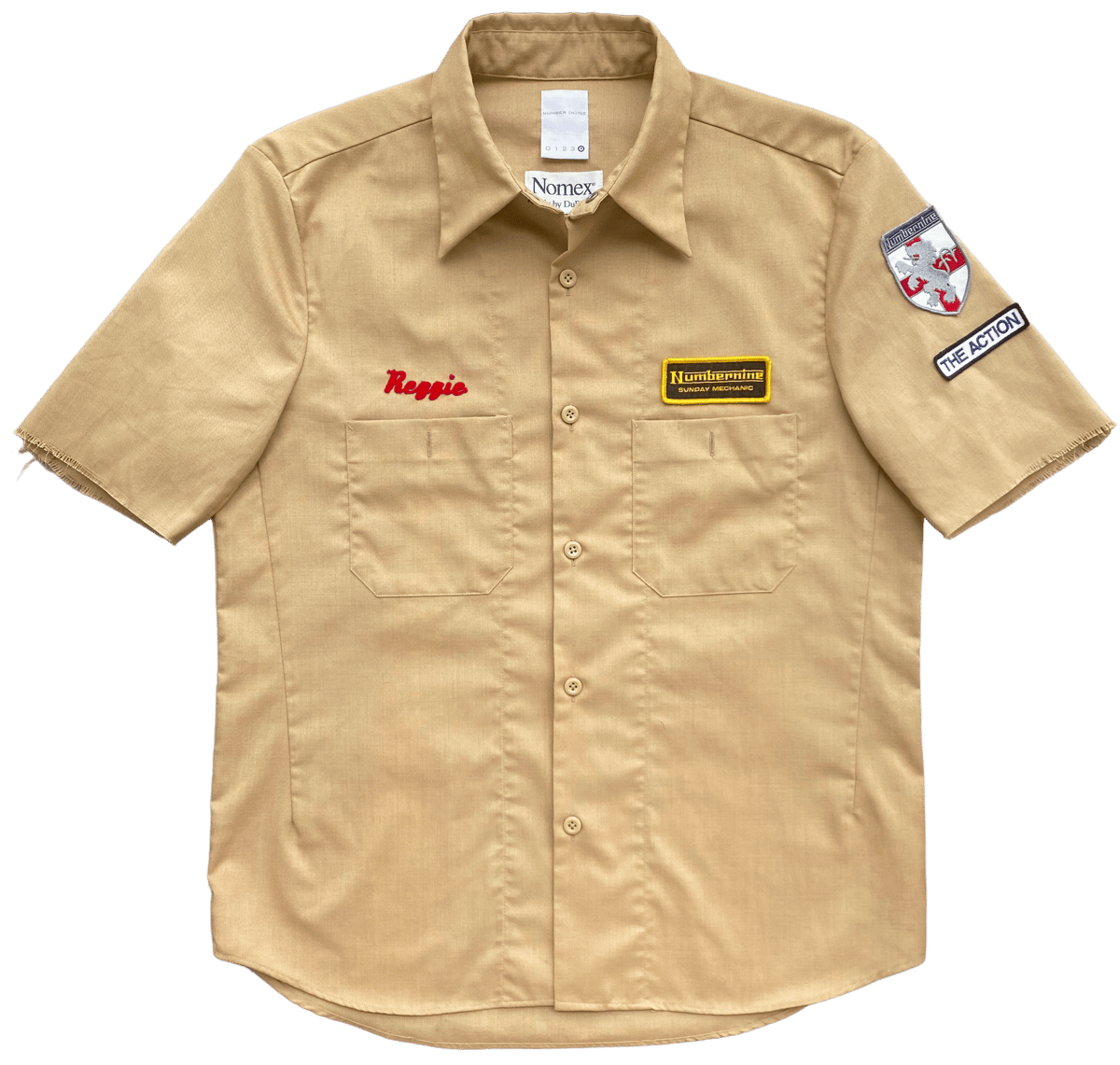 SS00 Number (N)ine 'Reggie' Mechanic Work Shirt – rwndbckwrds