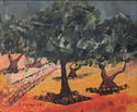 20th Century Swedish School 'Abstract Trees'
