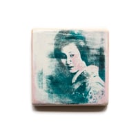 Image 1 of Monotype - "Bubble Hawaryu" - Japon - 13,5x13,5 cm