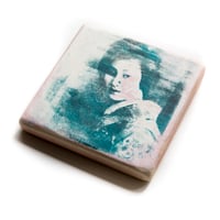 Image 3 of Monotype - "Bubble Hawaryu" - Japon - 13,5x13,5 cm