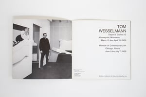 Tom Wesselmann - Exhibition Catalogue 1968