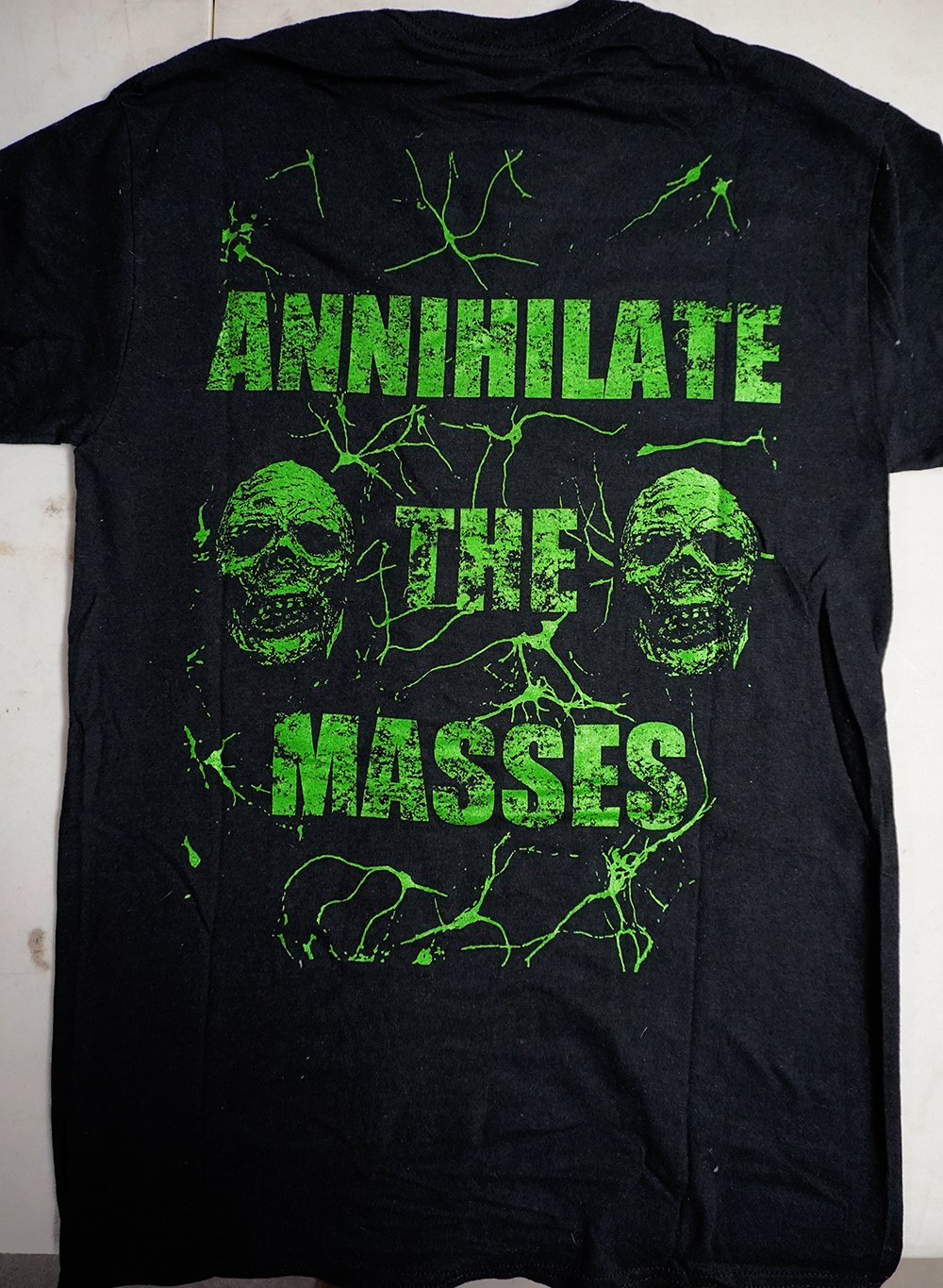 Annihilate the Masses - Green T-Shirt