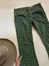 late 1960s KEEF printed trousers