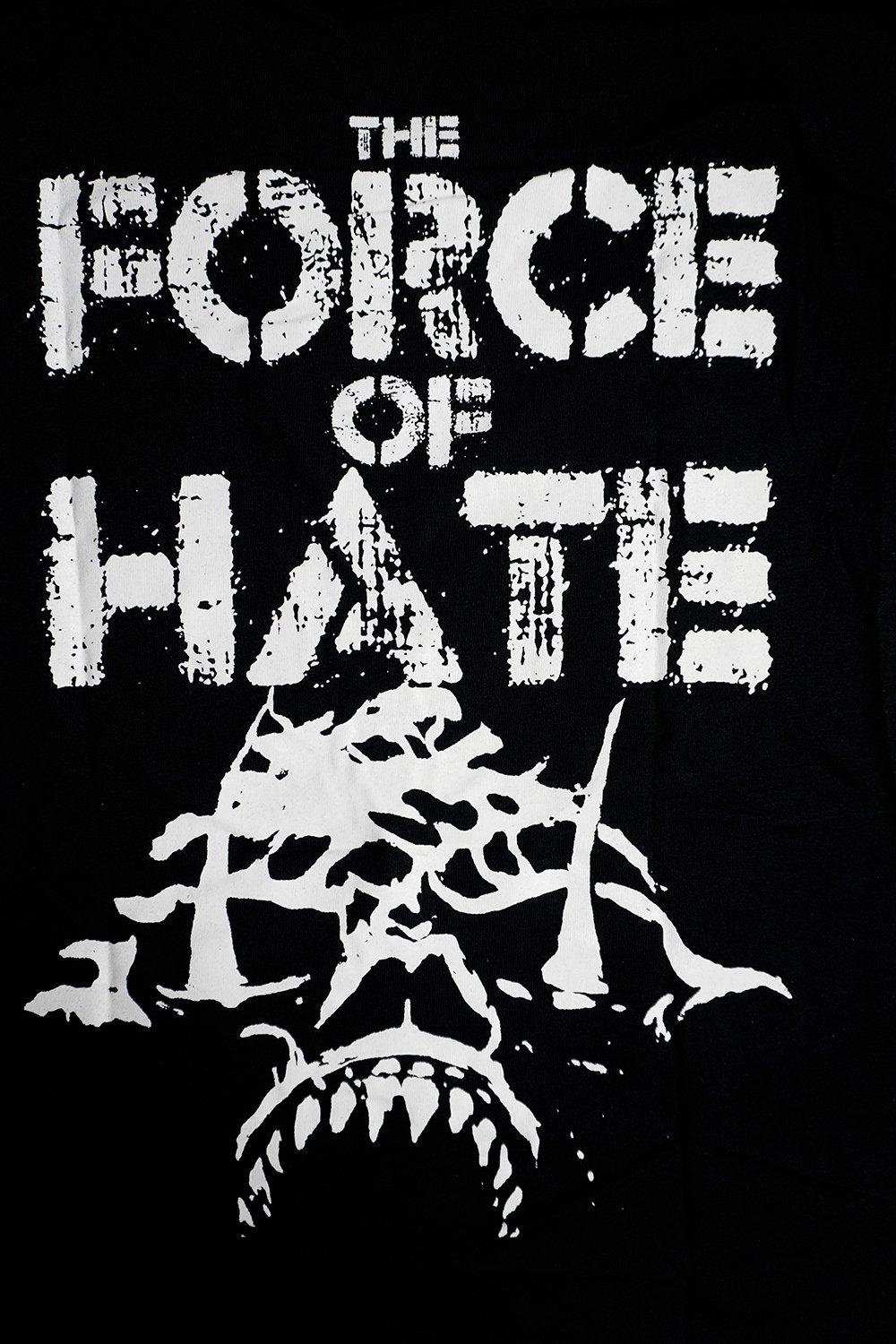 The Force of Hate - White/Red/Gray T-Shirt