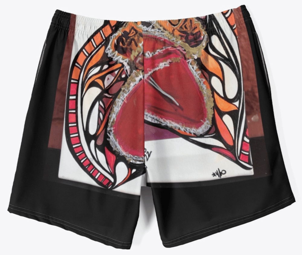 Image of Radiate Black Joy Trunks
