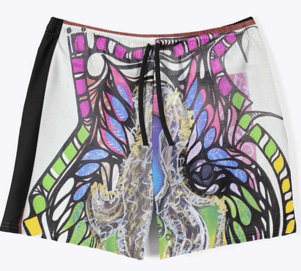 Image of Radiate Black Joy Trunks