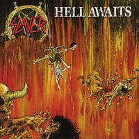 Image 1 of Slayer " Hell Awaits " Flag / Banner / Tapestry 