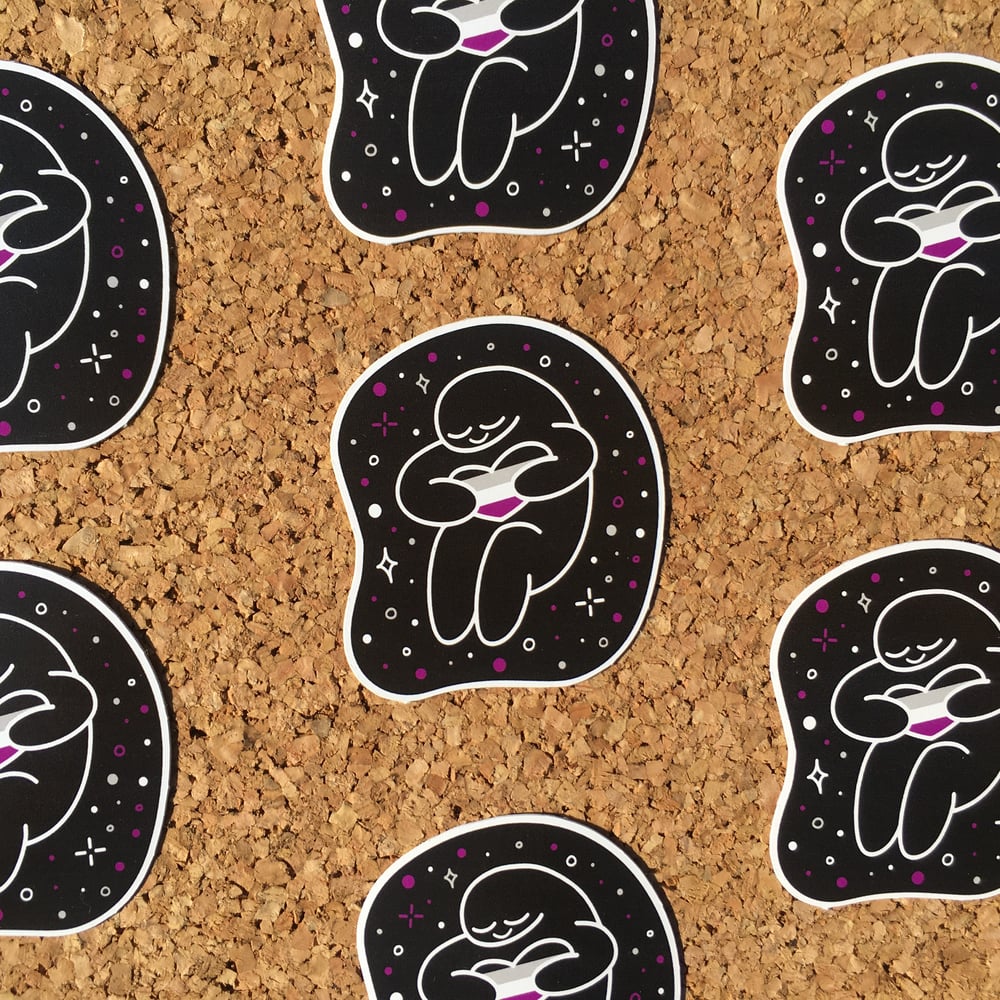 Aseuxal Hearts of Pride Sticker