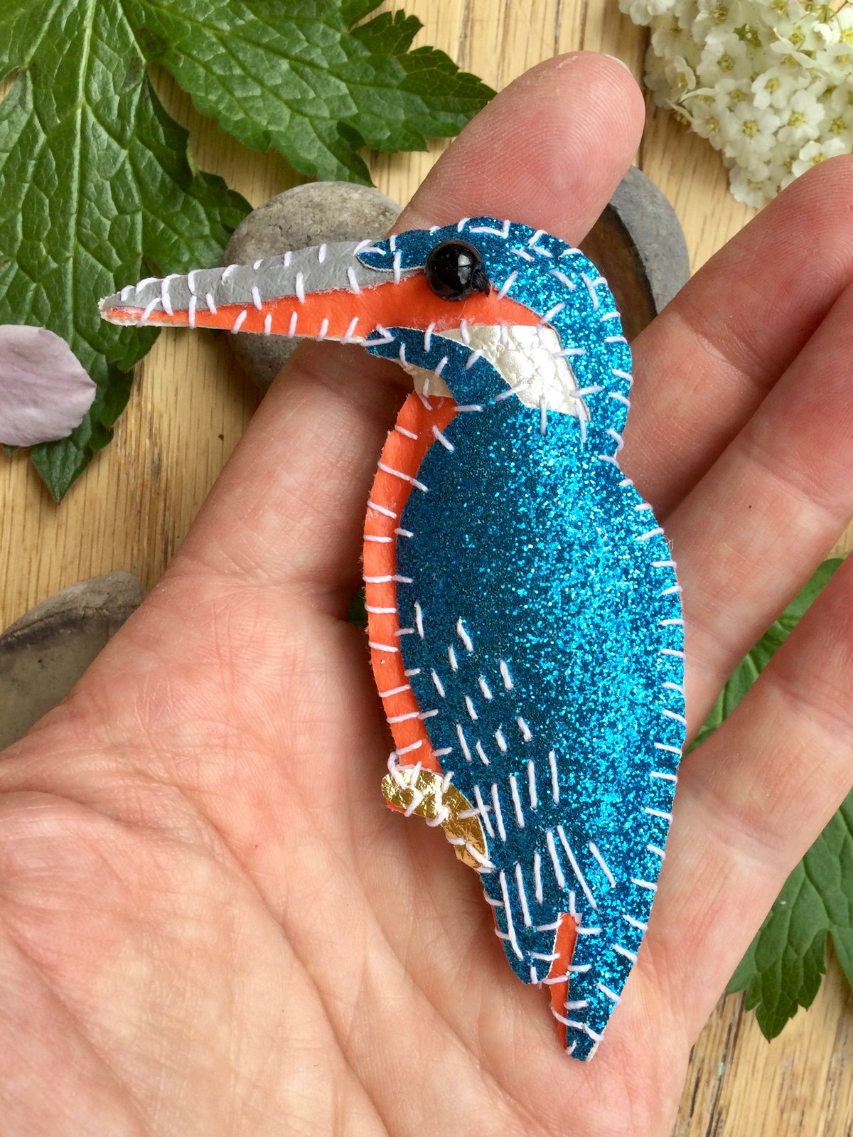 Image of Kingfisher Brooch