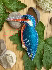 Image 1 of Kingfisher Brooch