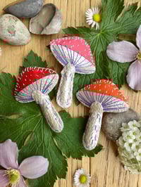 Image 1 of Toadstool Brooch