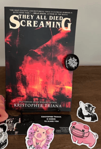 Image 2 of They All Died Screaming - Signed Paperback