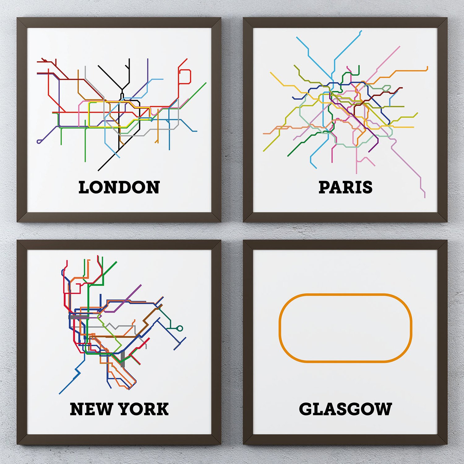 Glasgow subway times christmas