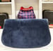 Image of Vtg. Gucci Blue Suede Blondie Clutch 