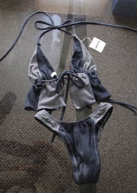 Image 3 of  ♲ Double Denim Bikini Set - XXS/XS 