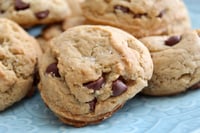 Image 1 of Salted Walnut Choco-Chip Cookies