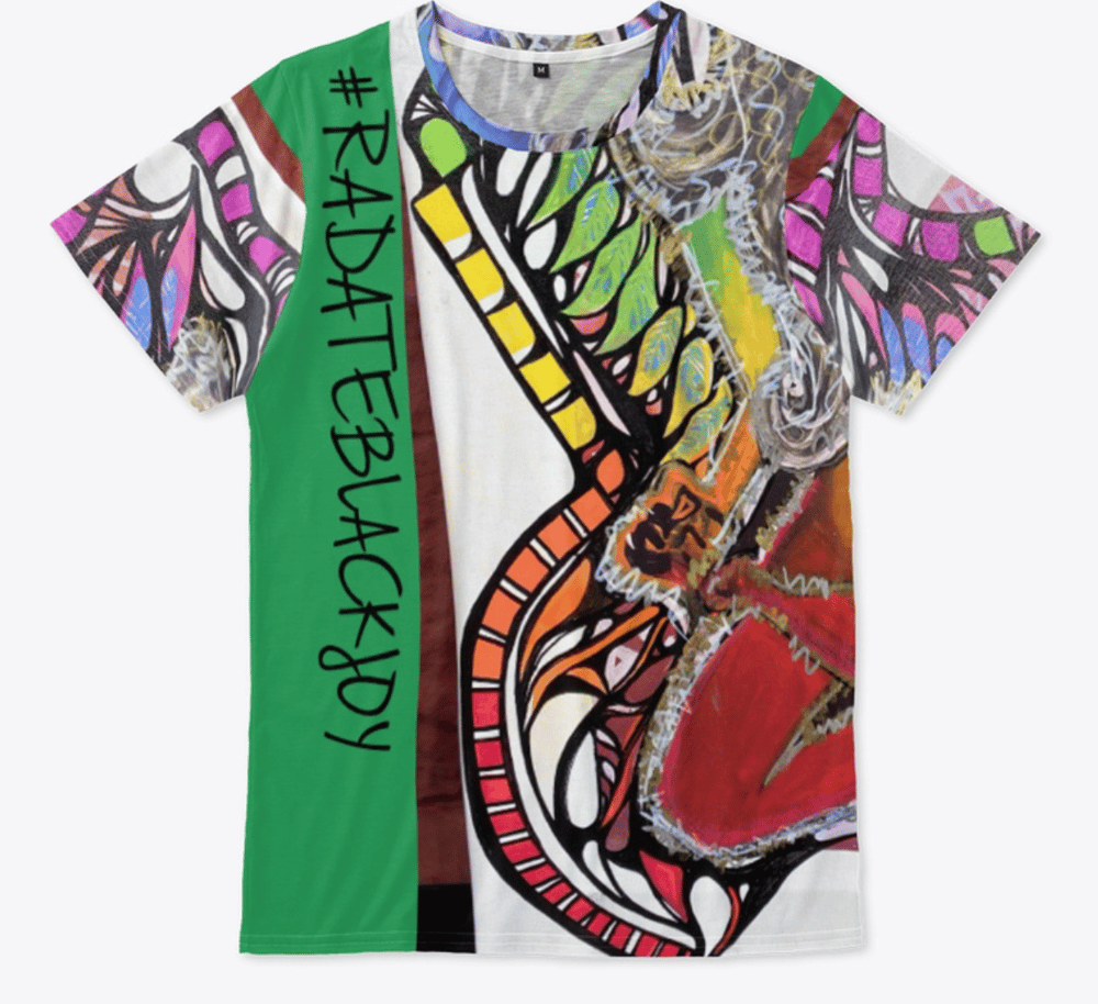 Image of Radiate Black Joy [all over] Tee