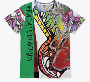 Radiate Black Joy [all over] Tee