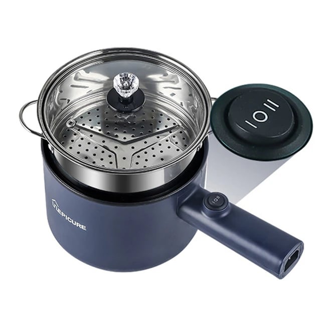 Image of Multifunction Cooker 1.8L Household Single/Double Layer Hot Pot Electric Rice Cooker Student Dormito