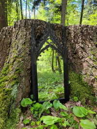 Image 1 of Goth ornamented mirror