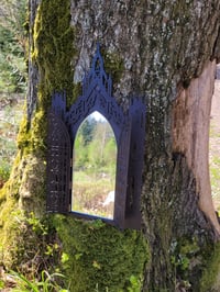 Image 1 of Medieval gothic mirror