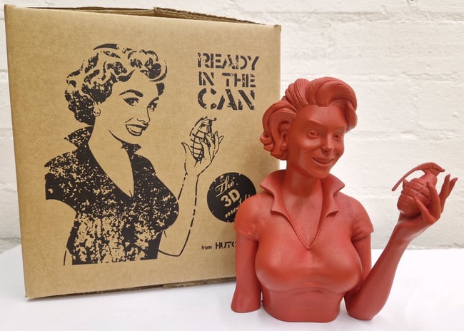 Ready In The Can model. (Red)